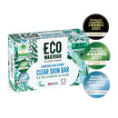 Eco Warrior Clear Skin Bar, Charcoal & Tea Tree 100g