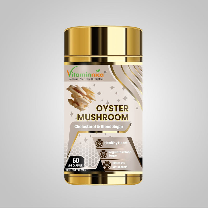 Vitaminnica Oyster Mushroom- 60 Capsules