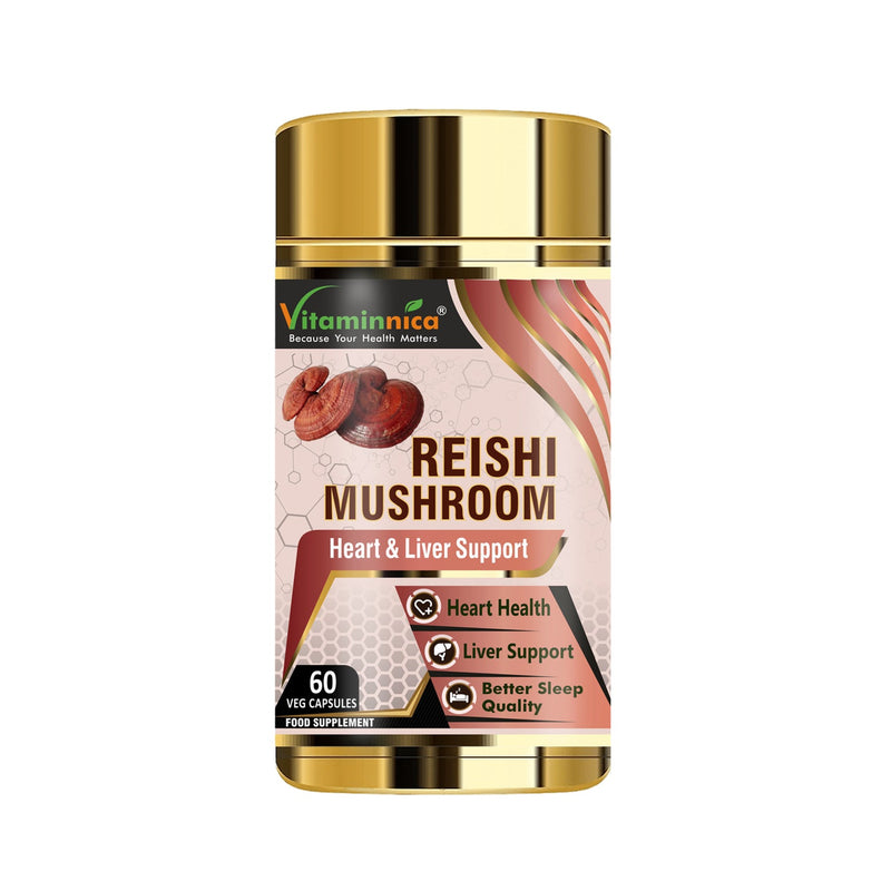 Vitaminnica Reishi Mushroom- 60 Capsules