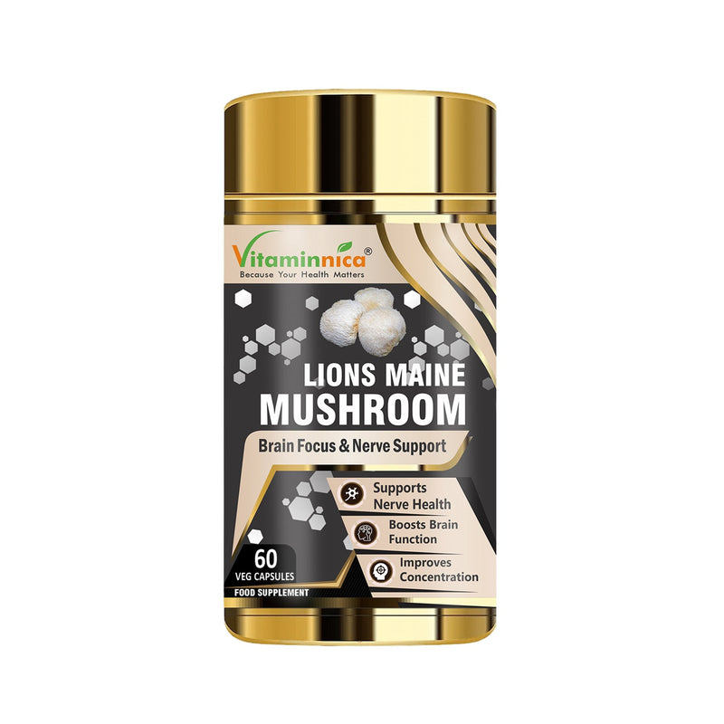 Vitaminnica Lion's Mane Mushroom- 60 Capsules