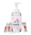 yokuu hand soap - starter kit (1 glass forever bottle + 1 pearl) - wild berries - case