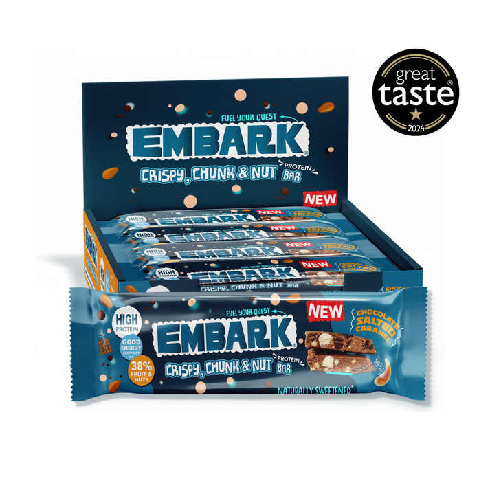 Embark Protein - 12 x Chocolate Cookie Salted Caramel Protein Bars