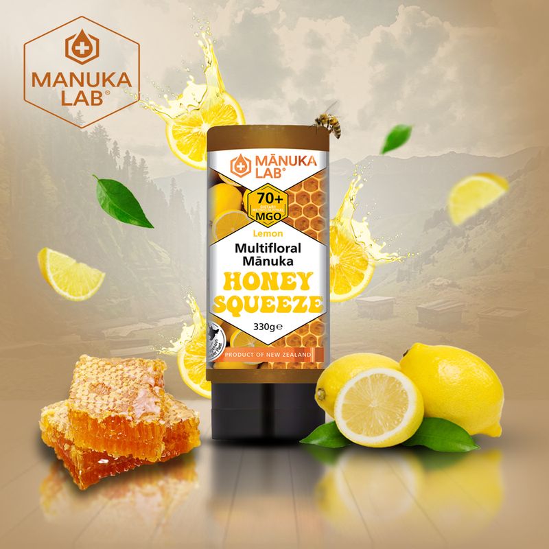 Squeezy Lemon Manuka Honey 3 pcs.