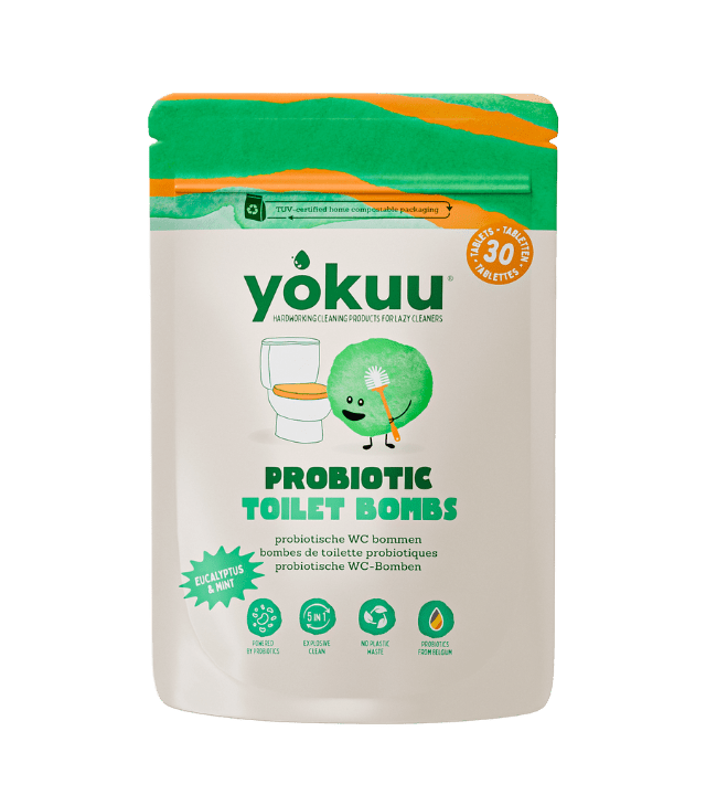 yokuu toilet bomb - 30 tablets - thyme & sea salt - case