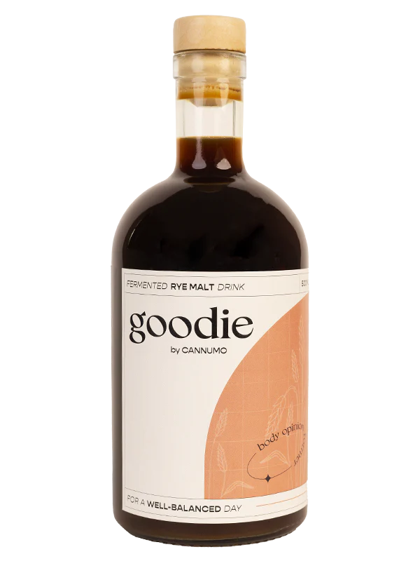 Goodie - fermented rye malt drink bottle