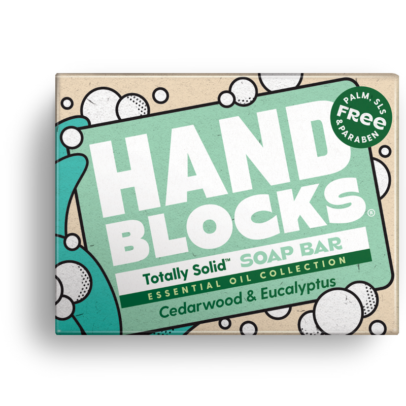 Hand Blocks - Cedarwood & Eucalyptus soap bar