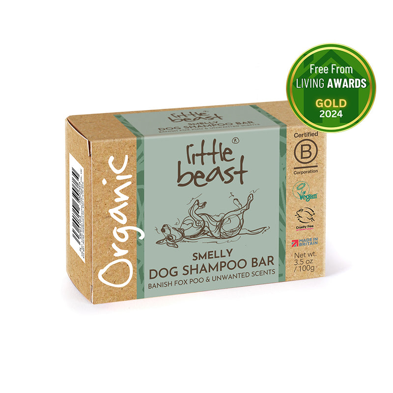 Organic Smelly Dog Shampoo Bar 100g