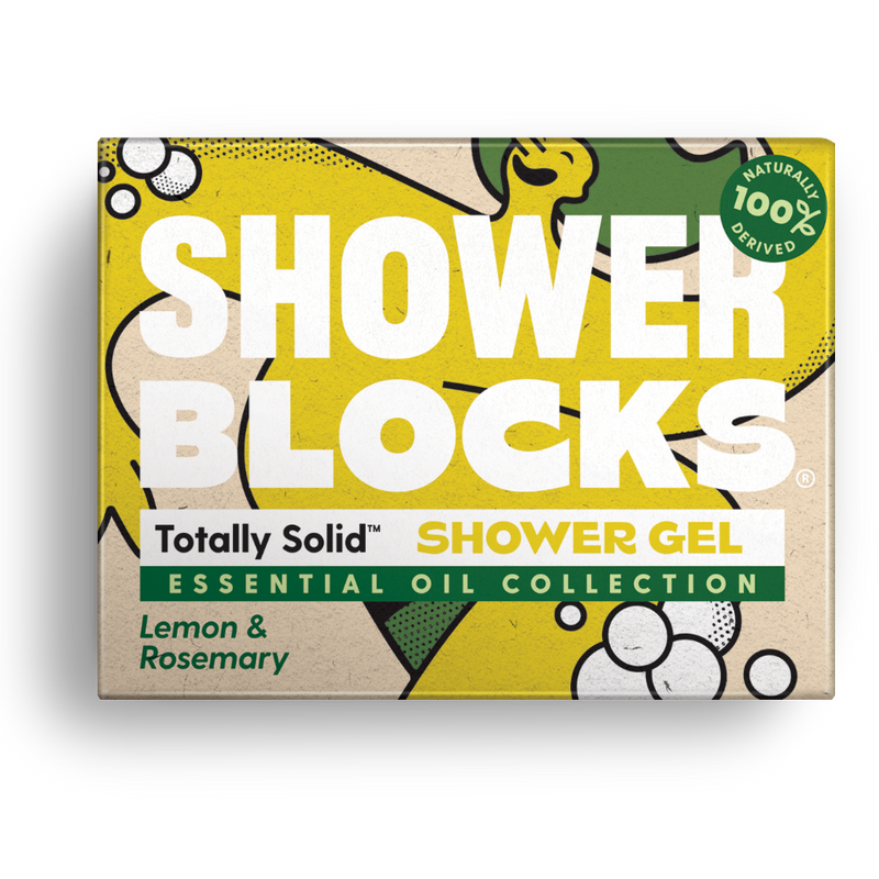 shower gel box from Shower Blocks / lemon and rosemary