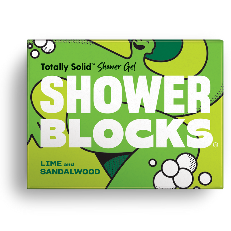 shower gel box from Shower Blocks / lime & sandalwood