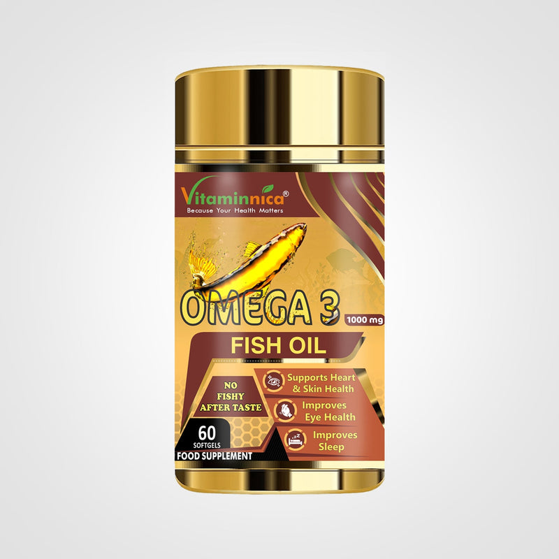 Vitaminnica Omega 3- Better Heart Health- 60 Softgels