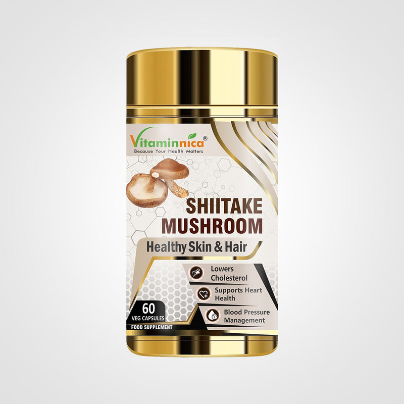 Vitaminnica Shiitake Mushroom- 60 Capsules