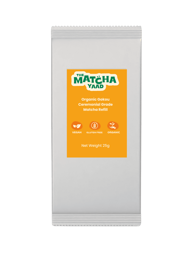 The Matcha yaad - Refill Ceremonial Grade Matcha 25g