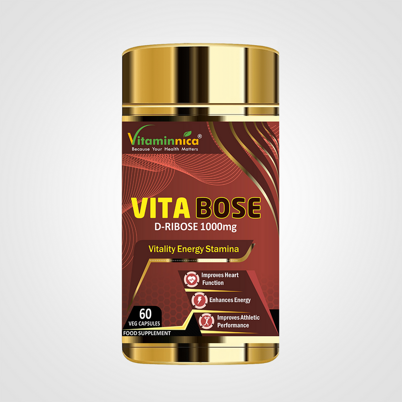 Vitaminnica Vita Bose D-Ribose- 60 Capsules