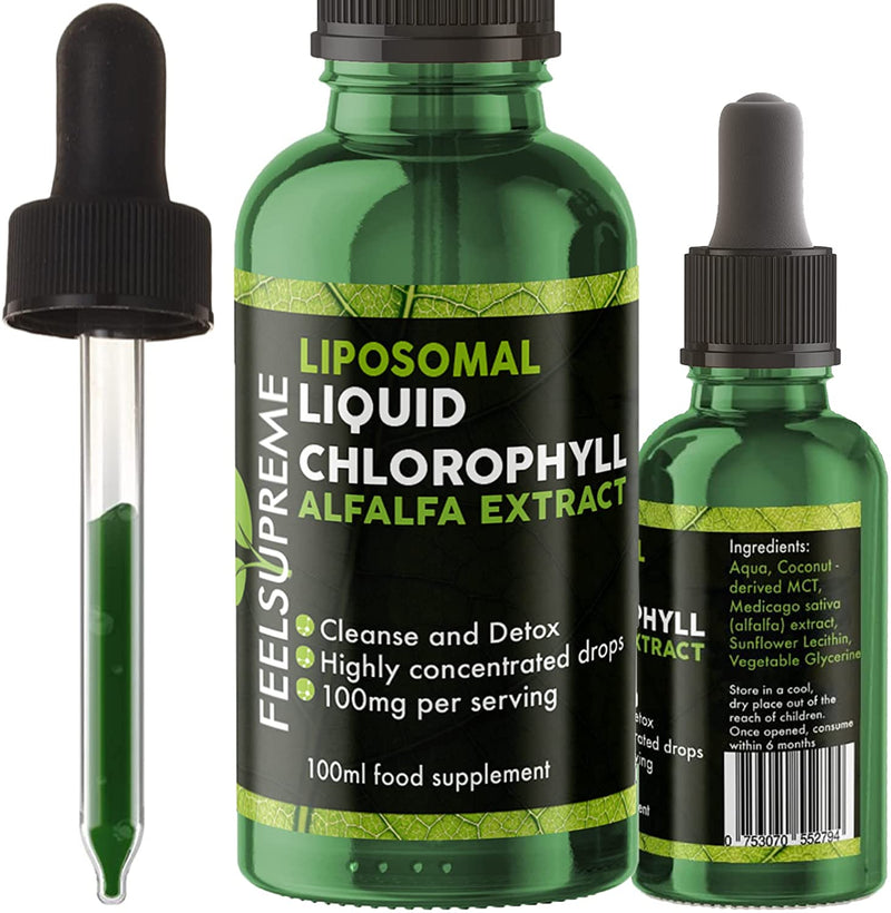 Liposomal Liquid Chlorophyll Drops 1 Bottle