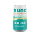 Nunc - Juni-Purr: Juniper Berries and Lime Jun Kombucha Drink ( 12 x 330ml cans)