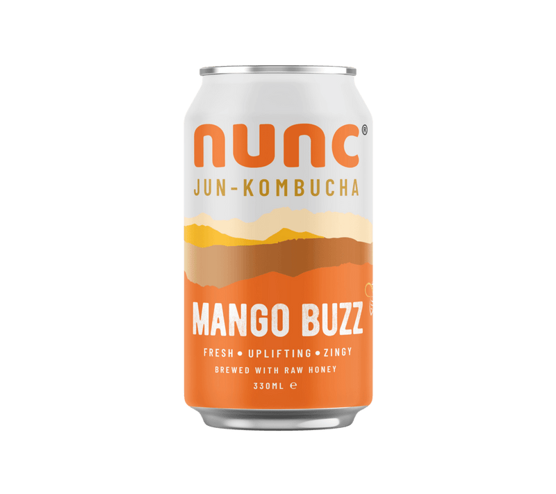 Nunc - Mango Buzz: A Sun-Kissed Brew | Non-Alcoholic ( 24 x 330ml cans)