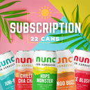 Nunc - 24 Cans Subscription Box of Jun Kombucha