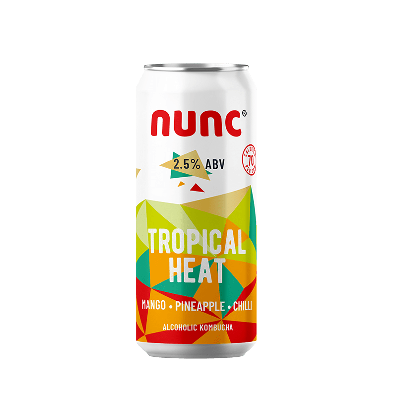 Nunc - Tropical Heat: Mango, Pineapple with a hint of Chilli | 2.5% ABV (10 x 330ml cans)